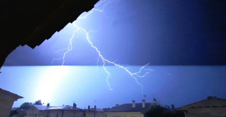 Tormenta en Verges.