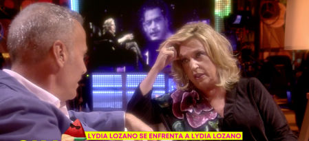 Lydia Lozano se enfrenta a sí misma en 'Sálvame'