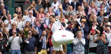 Federer, en el torneo de Wimbledon del 2021
 (DPA vía Europa Press / EP)