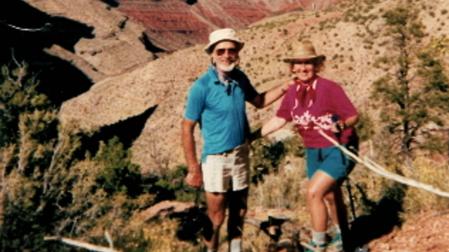 Robert Spangler con su segunda esposa Sharon