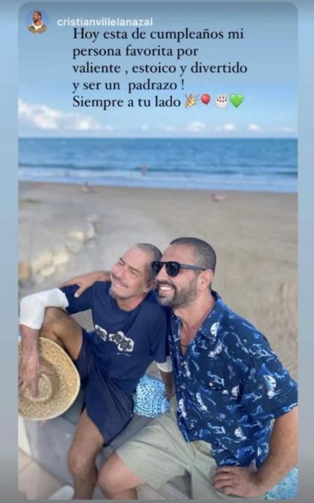 Cristian le ha dedicado un bonito mensaje a Nacho el día de su cumpleaños.