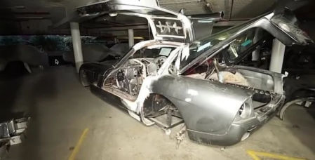Los coches estaban en muy diverso estado de conservación 