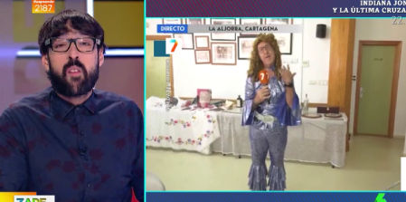 El reportero de la televisión murciana convertido en ABBA