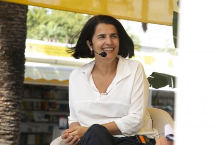 Judit Carrera, a La Setmana del Llibre en Català