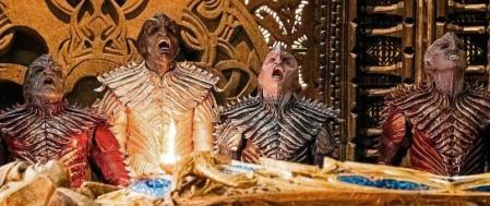 Los klingon, pueblo guerrero de la serie de Star Trek