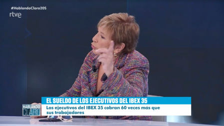 Celia Villalobos vive un tenso enfrentamiento en su regreso a TVE