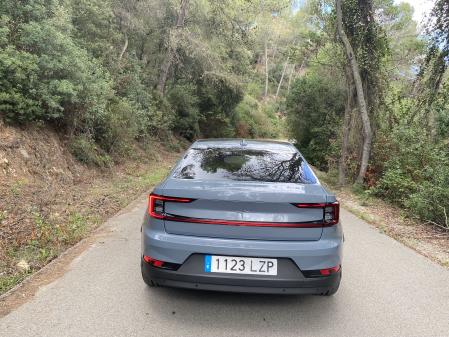 El logo de la marca es muy discreto y no aparece el nombre Polestar en la carrocería&nbsp;