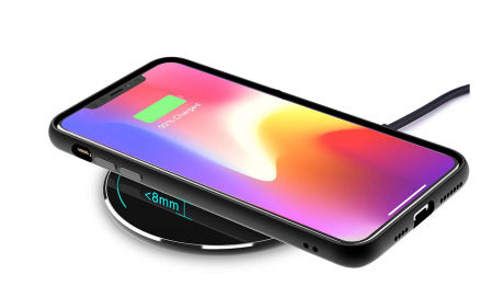 TOZO W1 Cargador inalámbrico con Certificado Qi Ultrafino