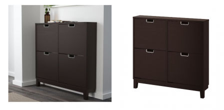 Zapatero con 4 compartimentos Ikea