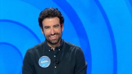 Rafa comenzó el programa bromeando