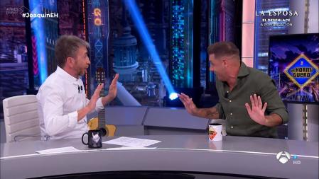 Joaquín Sánchez robó durante uno momentos el puesto de presentador a Pablo Motos