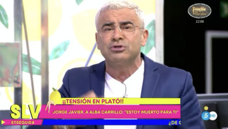 Jorge Javier Vázquez estalla en 'Sálvame' contra Alba Carrillo y Lucía Pariente