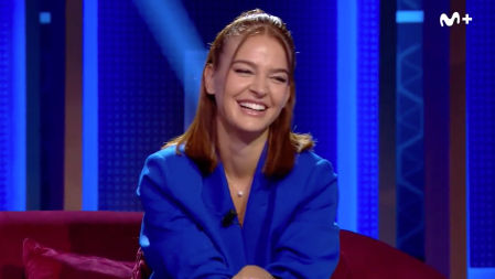 Laura Escanes en el programa 'Martínez y Hermanos' de Movistar+