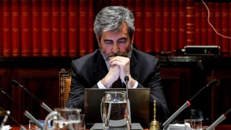 El presidente del Consejo General del Poder Judicial (CGPJ), Carlos Lesmes