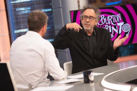 Pablo Motos se confesó gran fan, como el resto de su equipo, de Tim Burton