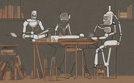 Imagen generada por inteligencia artificial, con Stable Diffusion, durante la entrevista del colectivo Estampa –que trabaja en varios de sus proyectos con IA– con ‘Guyana Guardian’ para este reportaje