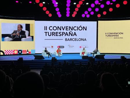 Inauguración de la II Convención Turespaña, celebrada en Barcelona