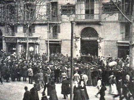 El Grand Hotel et 4 Nations en su época afrancesada.