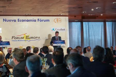 Carlos Mazón durante el acto