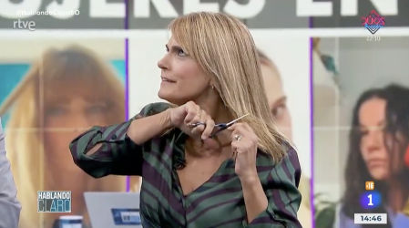 Lourdes Maldonado se suma a la campaña de solidaridad por las mujeres iraníes en TVE