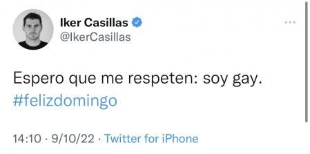 El tweet ha sido borrado poco más de una hora después