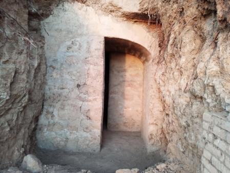 Una de las entradas al fuerte