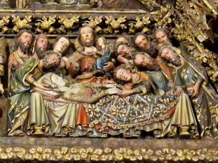 Pórtico de la Virgen de la iglesia de Santa María de los Reyes de Laguardia.