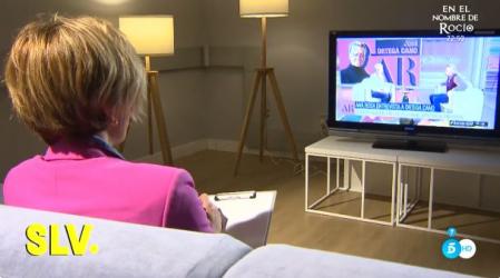 Carrasco ha estado muy serie mientras hablaba el torero