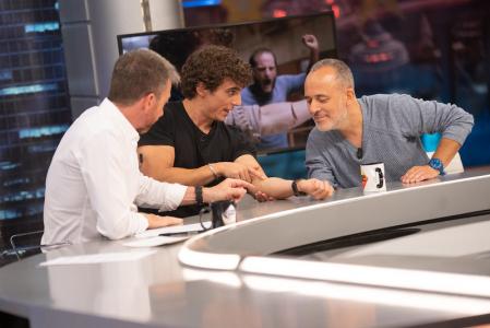 Pablo Motos recordó el vídeo viral de Miguel Herrán cuando del incendio de su casa