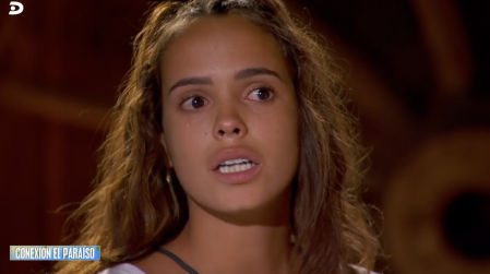 Gloria Camila no ha podido evitar romper a llorar