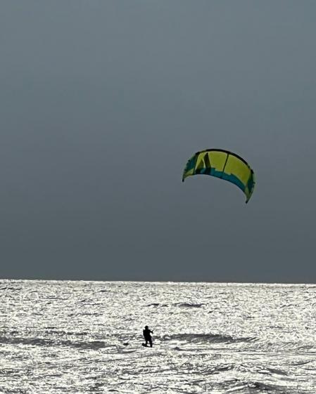 Kitesurf en Cubelles.