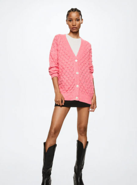 Cárdigan de botones de Mango por 19,99 euros