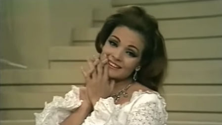 Carmen Sevilla en 1968 en la televisión alemana