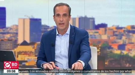 Presentó Madrid Directo, donde empezó de reportero.