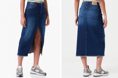 Jack & Jones, falda con bajo roto