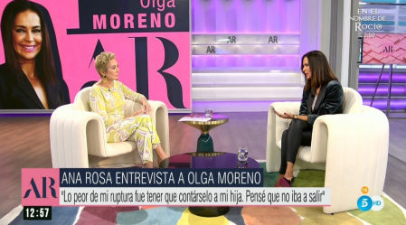 Olga Moreno en 'El programa de Ana Rosa'