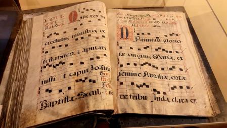 Cantorales del santuario de Sant Ramon, en la Segarra