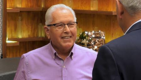 Francisco venía con un aspecto jovial y maravilloso.