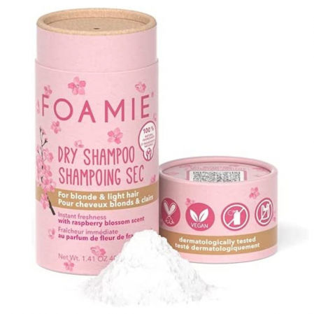 Foamie champú seco para cabellos claros y rubios