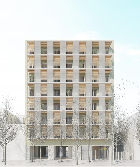 Edificio de madera de Pallars, 487-489