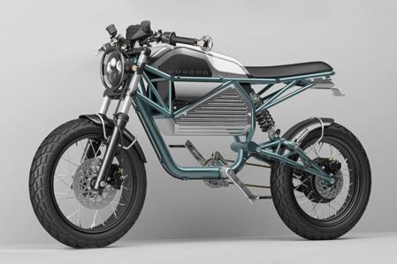 Voodoo, la estilosa y tecnológica moto eléctrica de estética 'vintage'.