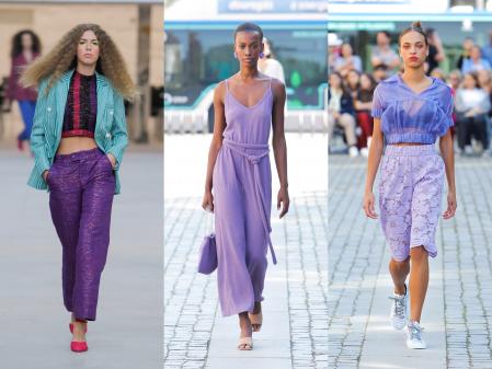 De izquierda a derecha: propuestas de Kente Gentlemen, Carolina Sobral y Katty Xiomara en la Portugal Fashion