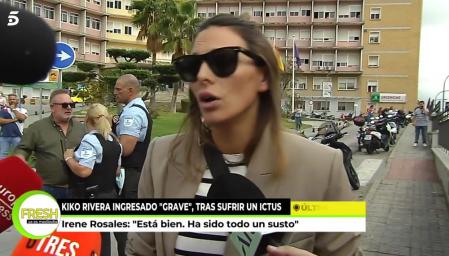 La mujer de Kiko Rivera ha confirmado que ha tenido un ictus
