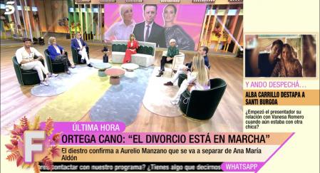 Ana María Aldón confirma su divorcio de José Ortega Cano