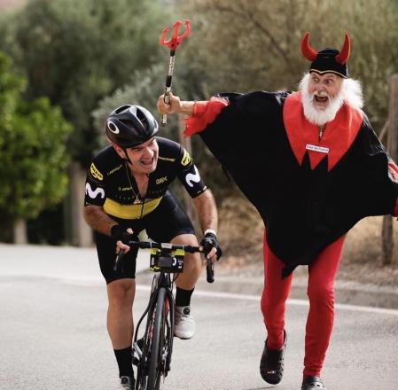 La presencia de Didi, el diablo de las grandes vueltas, daba un extra de fuerzas.