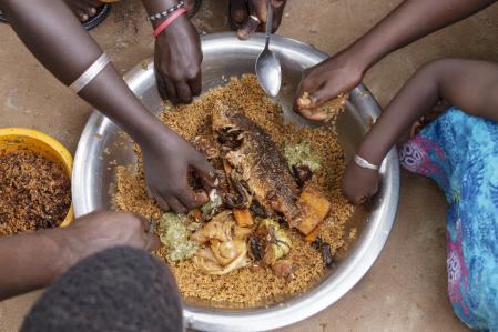 De media, un senegalés consume 50 kilos de arroz al año