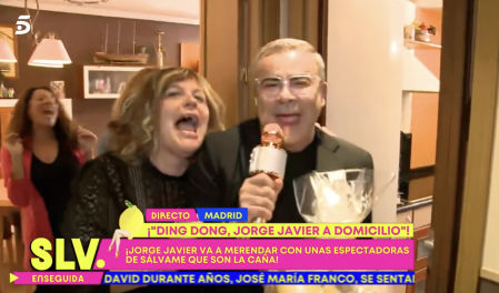 'Sálvame': Jorge Javier Vázquez se une a las espectadoras cantando y bailando