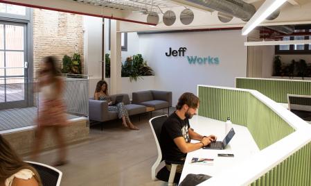 El coworking de Jeff en València