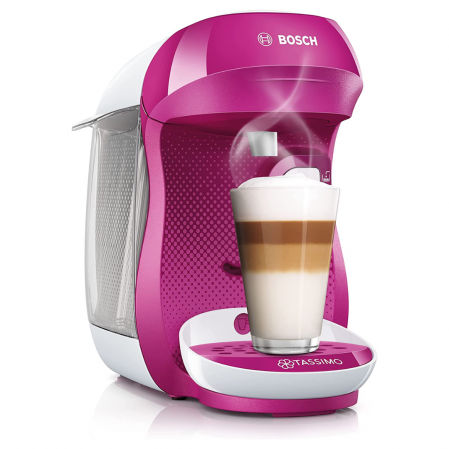 Bosch Hogar TAS1001 TASSIMO Happy Cafetera de cápsulas, 1400 W