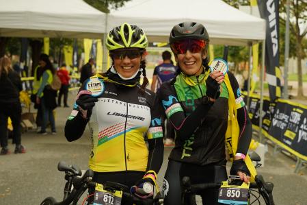 Al cruzar la meta, el agotamiento se convertía en felicidad.